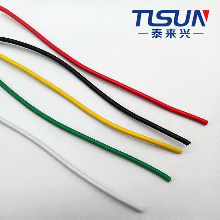 TLSUN 供应美规电子线 1015 20AWG 无氧铜导体 多种绝缘线芯色