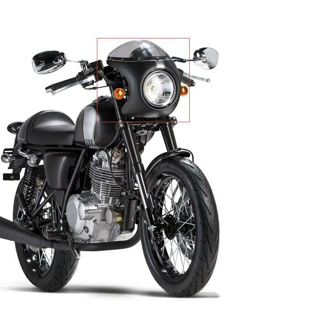 Motorcycle accessories retro motorcycle modified hood deflector lampshade pig hood fairing wholesale