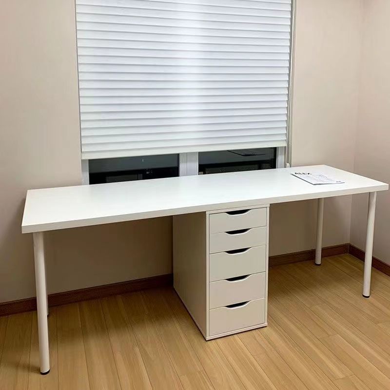 Escritorio de doble dormitorio mesa de estudio de escritorio de estudio de estudiantes escritorio de estudio en el hogar escritorio de maquillaje con cajones