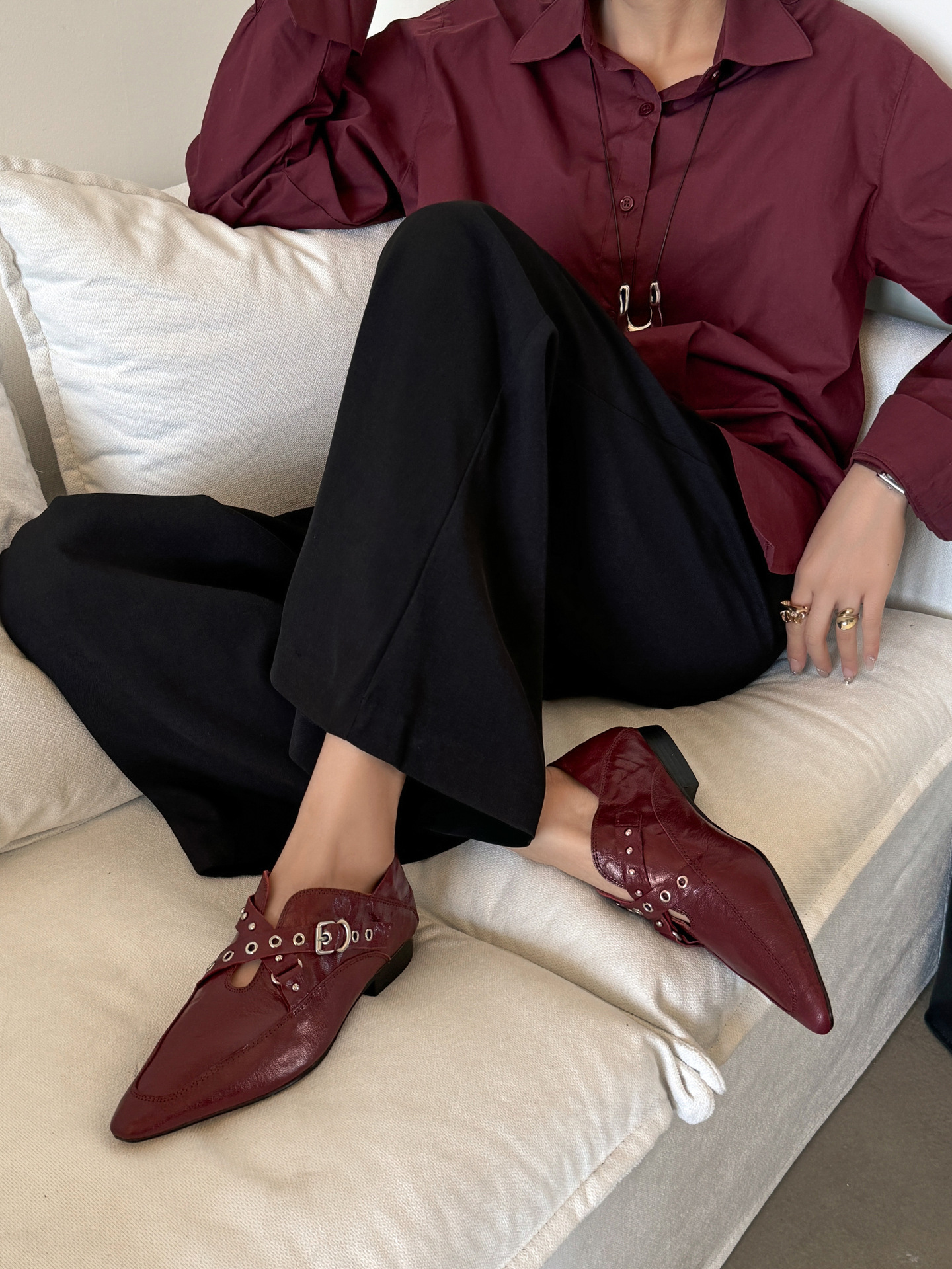 chikoページ CHIKO Akari Square Toe, Pointy Toe Block Heels Pumps Shoes