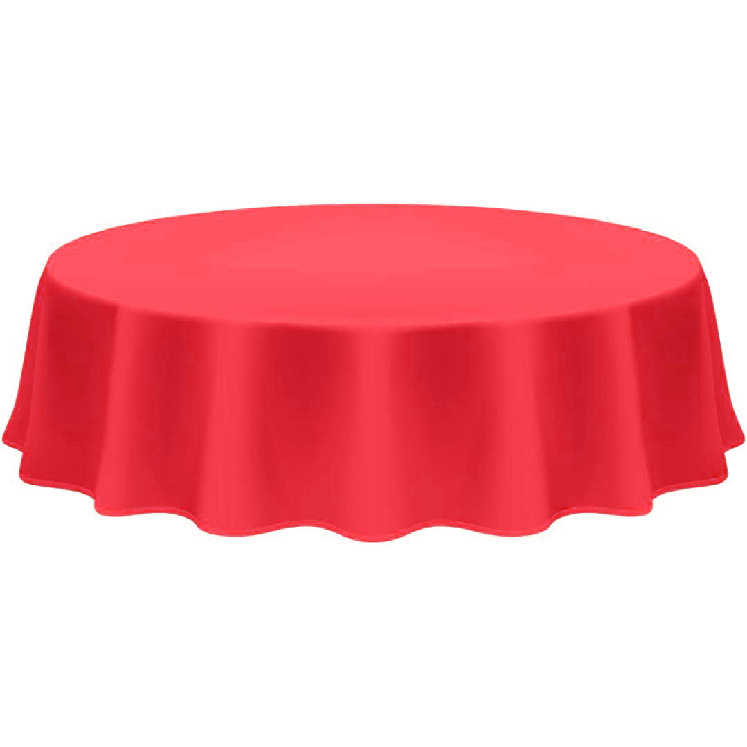 Mesa redonda de color sólido mantel desechable Mesa Redonda mantel estilo simple avanzada mesa de banquete cubierta de la tabla falda estilo transfronterizo