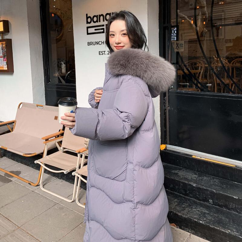 2024 new chubby girl plus fat increase Korean version of plus size pregnant women over the knee long loose down jacket women's plus size 2431 2024 new chubby girl plus fat increase Korean version of plus size pregnant women over the knee long loose down jacket women's plus size 2431