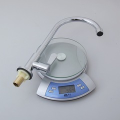 Kitchen stainless steel single cold ball faucet outdoor sink 360 degree rotating vertical faucet bathroom wholesale