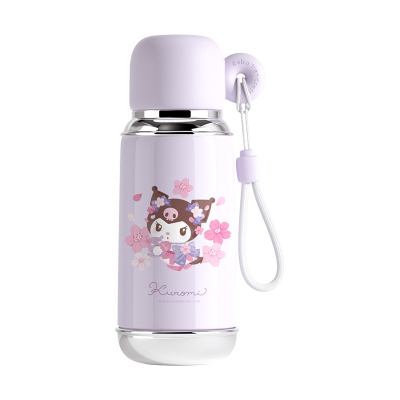 サンリオクロミ保温カップ2023新型コップ女子高颜値携帯保温ポット誕生日プレゼント|undefined
