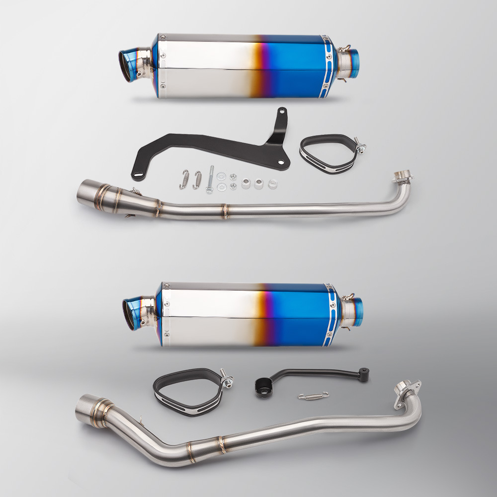 Cub 110 Exhaust Pipe Refitting Stainless Steel Front End Muffler Car Non-destructive Installation 2018-2023