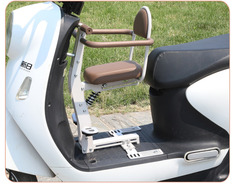 Suitable for electric vehicle child seats, front-mounted electric scooter baby seats, motorcycle infant child safety folding seats
