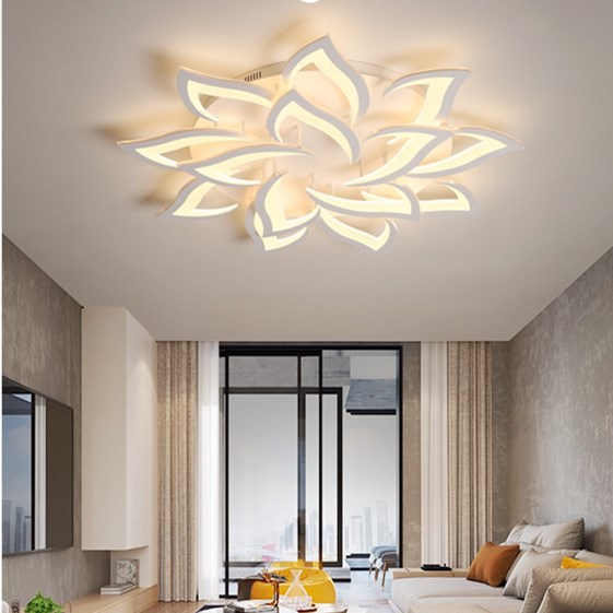 Sala de estar LED transfronteriza moderna y minimalista sala de estar cálida personalidad creativa lámpara de dormitorio principal