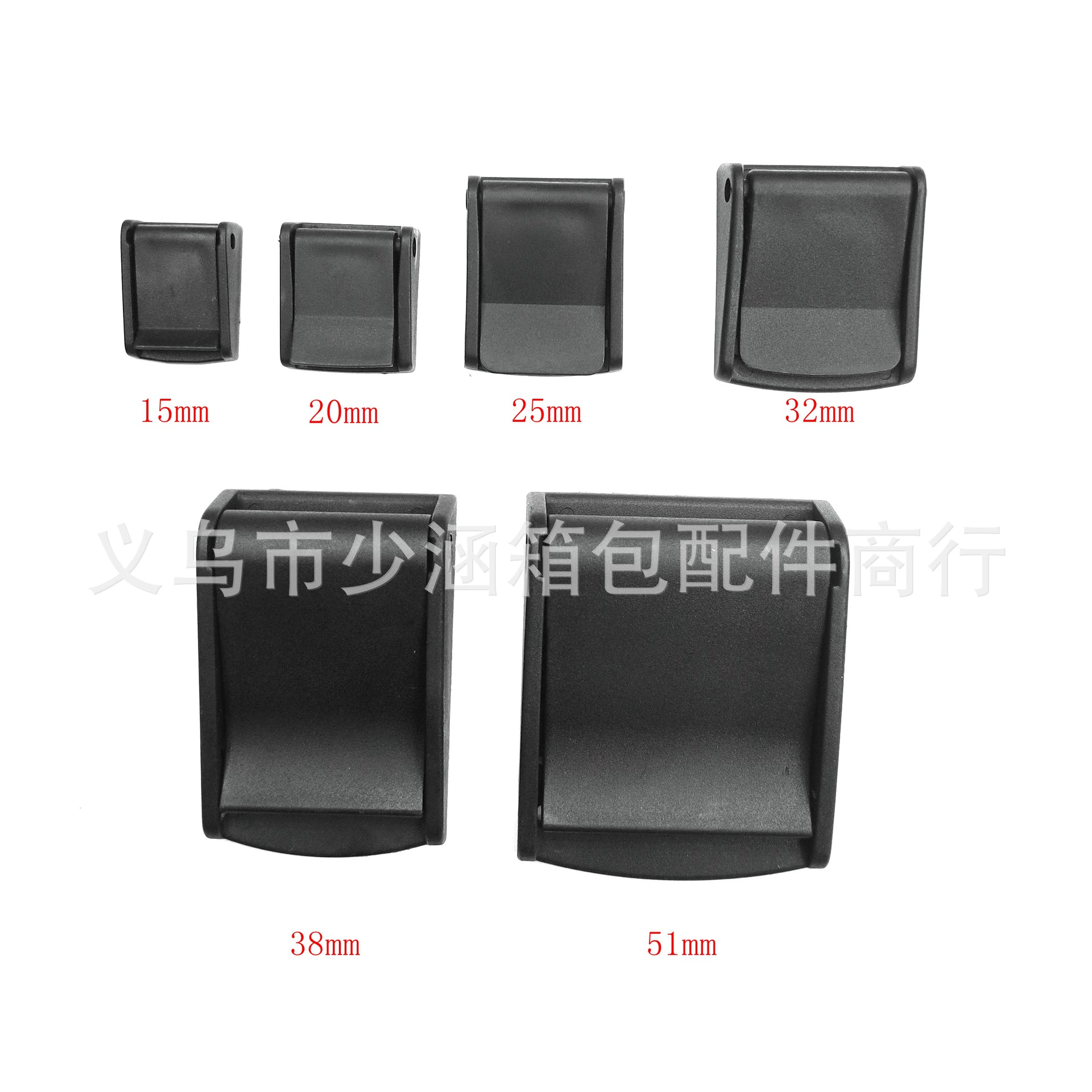 Прямая поставка с фабрики 15 мм-51 мм пластиковая багажная Пряжка Лента фиксированная прижимная Пряжка утконоса пряжка сумка Пряжка оптом