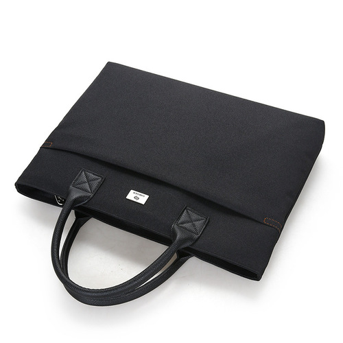 Source manufacturer men's computer bag Small business fashion trend briefcase casual large capacity handbag