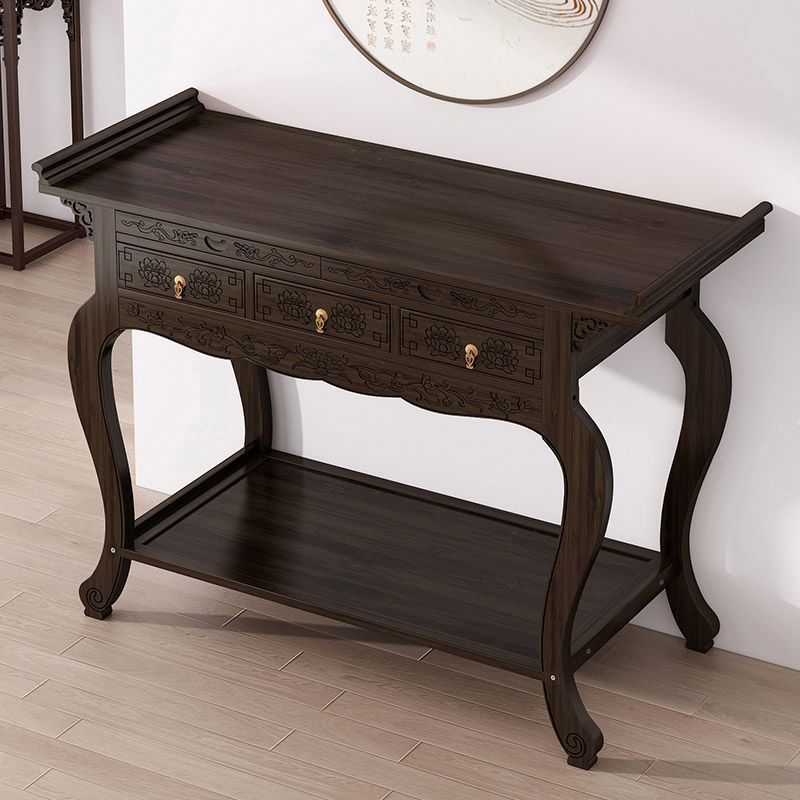 New Chinese-Style Home Altar for Offering Incense, Shrine Table, Buddha Table, Buddha Cabinet, Side Table, Entrance Table, Economical Trade