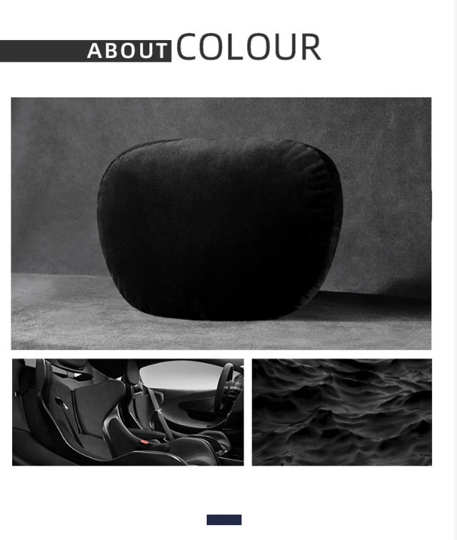 Car Headrest and Neck Pillow Suitable for Mercedes-Benz S-Class Maybach, Same Model Pillow for Car Use, Universal Driving Pillow