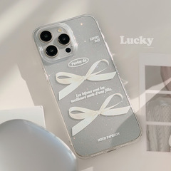 【塔下】蝶結びフラッシュリンゴ15promax携帯ケース16はiphone14ソフトカバー11小衆を適用する