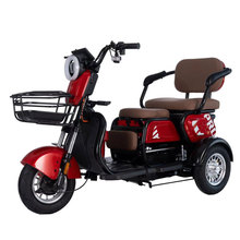 老年代步車電動三輪車外貿工廠跨境炫酷推拉小型休閑電動三輪車