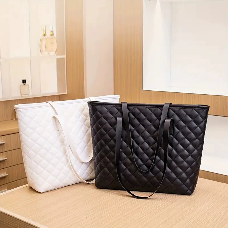 Большая вместительная женская сумка-тоут с вышивкой бриллиантами 2025, женская сумка через плечо, экспортная женская сумка, сумка для мамы