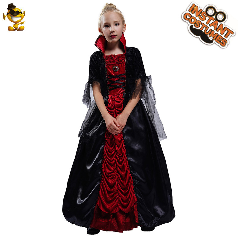 Transfronterizo niña horror vampiro reina traje mascarada Cosplay traje de la etapa traje de rendimiento image 7