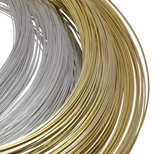 14k����0.6-1.5mm���α�ɫ�𾀷������C�Ȧ���;�DIY�ֹ�����