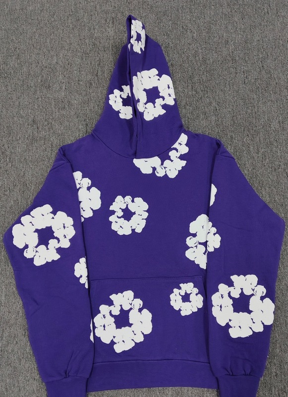 新款DENIMTEARS重磅450克木棉花发泡印花卫衣松软儿童连帽衫套装|undefined
