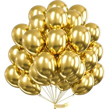 F 15543 Metallic Balloon Wedding Birthday Decoration ����ɫ