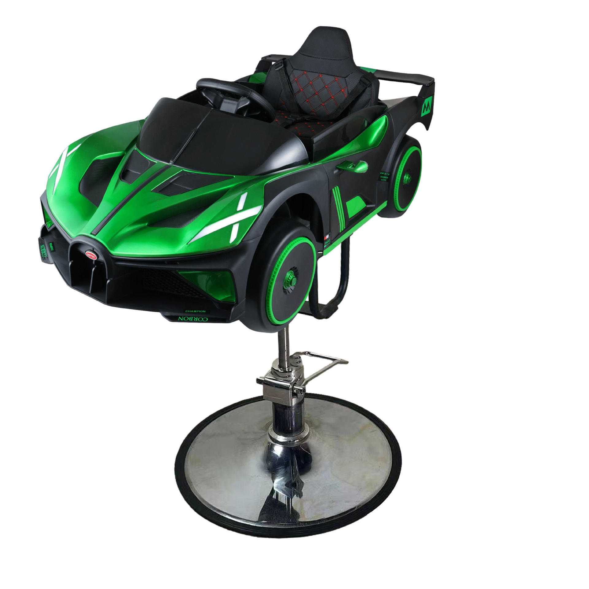 Silla de peluquería transfronteriza para niños silla de cabello giratoria silla de elevación salón de peluquería multifuncional asiento de automóvil de dibujos animados al por mayor image 35