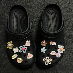ゼリーフラワーチャンキーシューズアクセサリー立体靴花取り外し可能な靴バックルdiyチャンキーシューズ靴花靴バックルアクセサリー