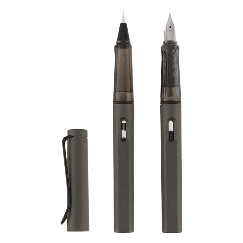 Мягкая ручка, кисть в стиле перьевой ручки, маленькая ручка для копирования каллиграфии обычного сценария и ручка с мягкой головкой из волчьей шерсти, бесплатная сумка для чернил, портативная студенческая ручка с мягкой щетиной.