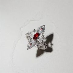 「テンプル」リングオリジナルデザインニッチレトロユニークな個性ハイエンドシンプルで多用途なリングアクセサリー