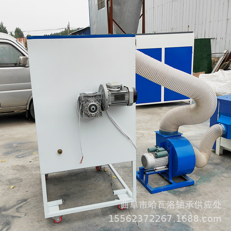 单口毛绒玩具充棉机 三维螺丝棉开松机 DIY玩偶摆件充装机