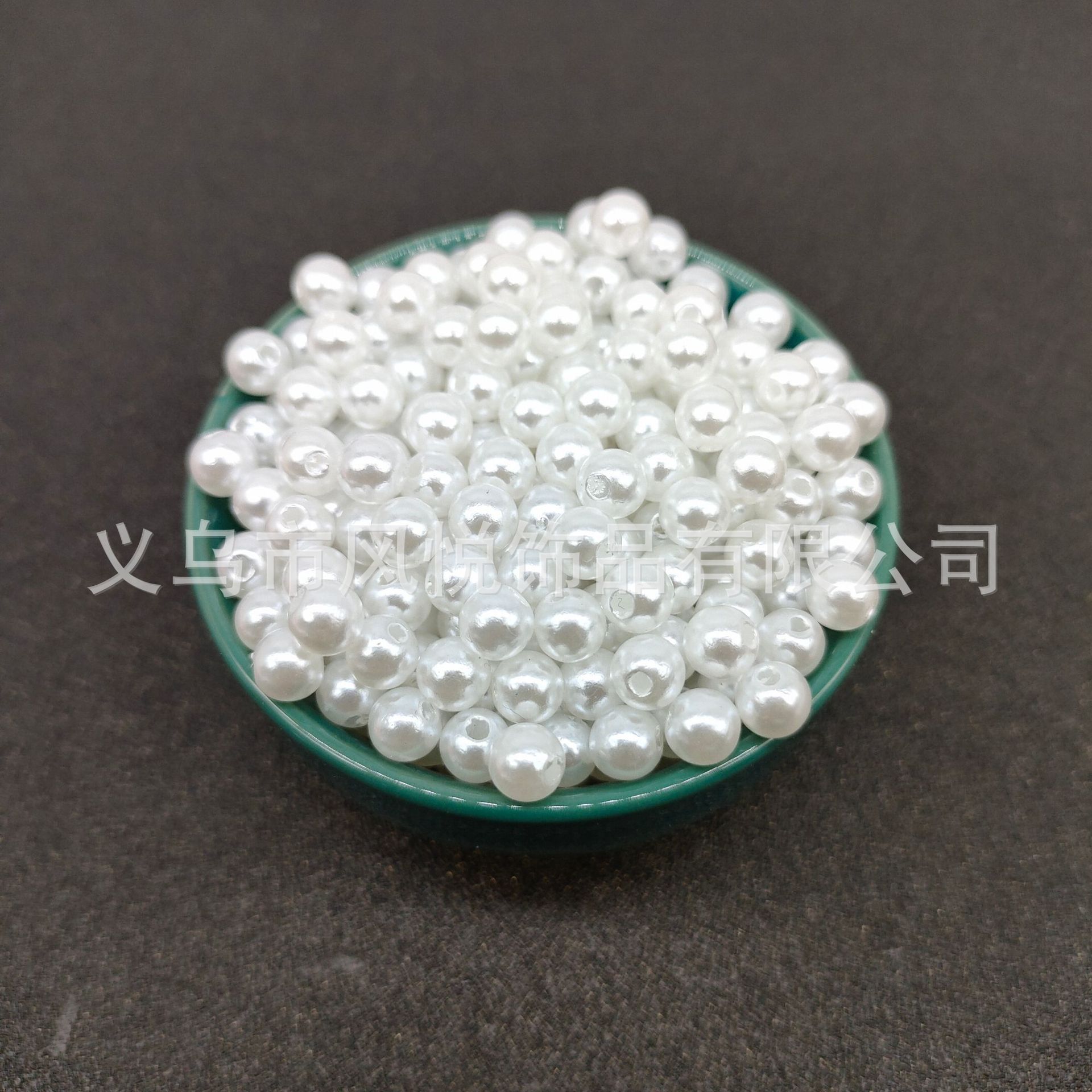 10mm nuevo semi-blanco cuentas de palomitas de maíz de color esmalte de vidrio de alta Blanco roto estalló cuentas sueltas pulsera collar de cuentas de la joyería Accesorios