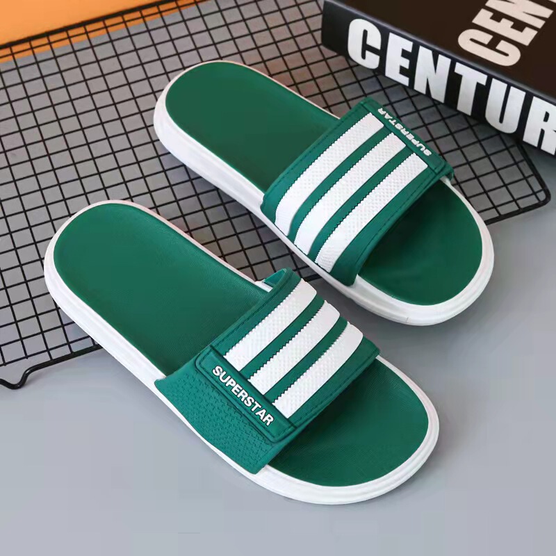 Factory Direct Slip-on Feeling New Slippers Men's Summer Wear Non-slip Home Slip-on Feeling Slip-on Sandals Wholesale