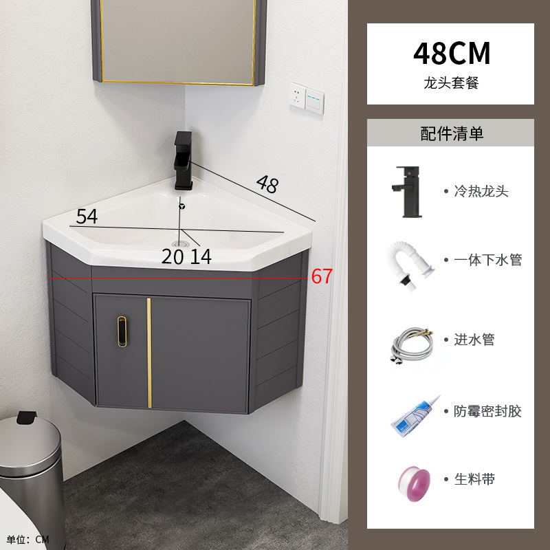 48 cuenca de cerámica + grifo