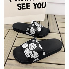 2023 New Slippers for Women Summer Fashion Outerwear Slippers Korean Style Personalized Home Outdoor Beach Couple Sandals Slippers