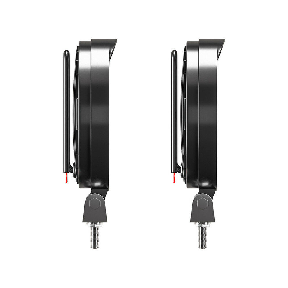 Luz de trabajo LED de automóvil 4 pulgadas mini cuadrado 9 lámparas 63W lámpara auxiliar transformada faro image 5
