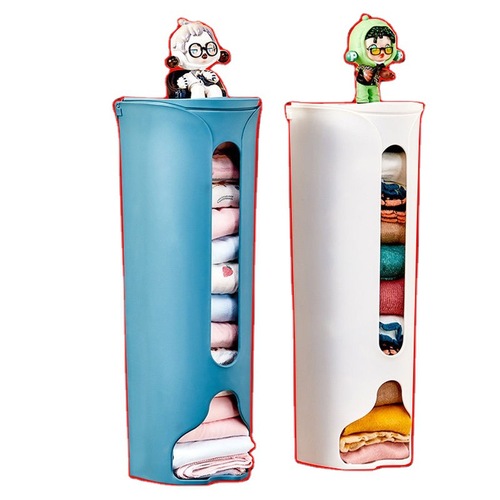 Underwear storage box removable punch-free socks home storage box lazy underwear storage wall-mounted