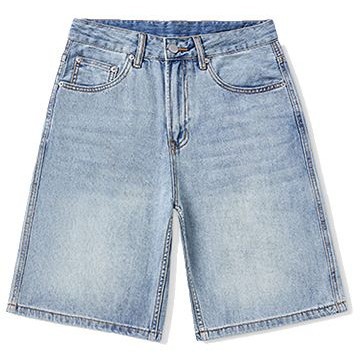 Minger | 2025 Summer New Lyocell Tiens Pants Men's Fashion Joker Loose Straight Denim Shorts