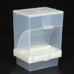 食品の箱はオウムを撒くことを防ぎます。