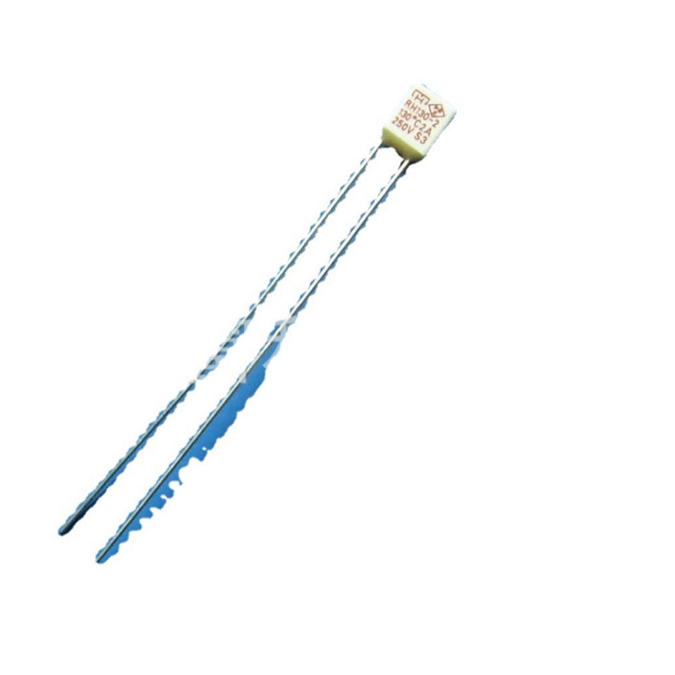 供应RH130-2 130度2A温度保险丝 热熔断器 变压器电机热保 方形