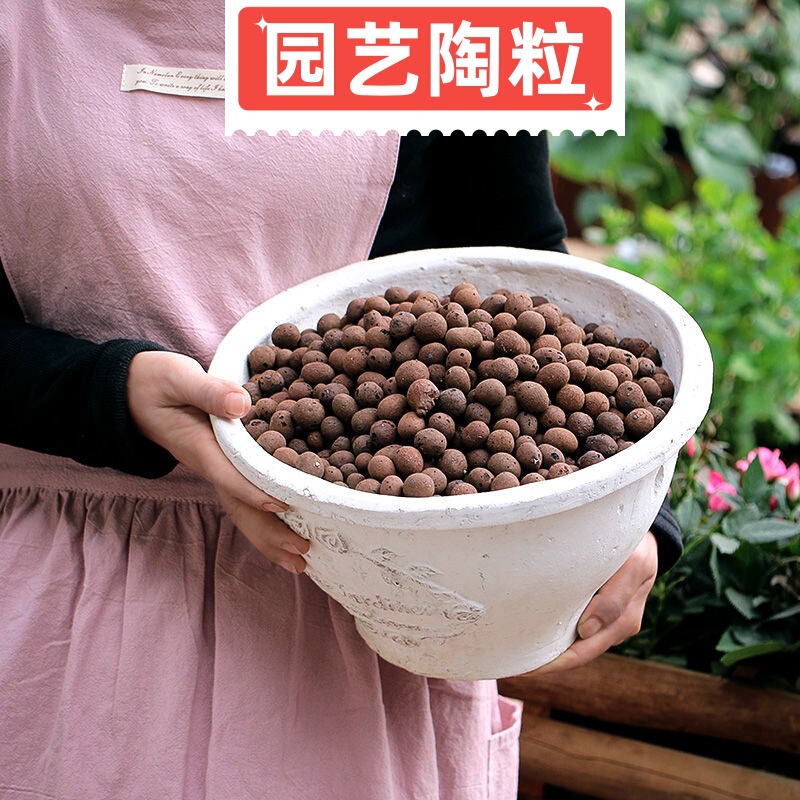 Siweibo Gardening Ceramsite Lightweight Breathable Water-Absorbent Flower Cultivation Succulent Paving Bottom Small Medium Orchid Planting