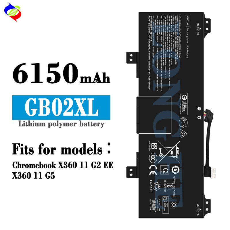 For HP Chromebook X360/11 G2EE/X360 11 G5 laptop battery GB02XL