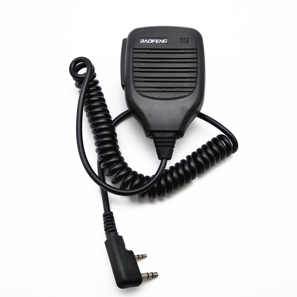 Baofeng walkie-talkie micrófono de mano KMC-21 micrófono de mano K cabeza adecuada para BF-888S/ UV5R