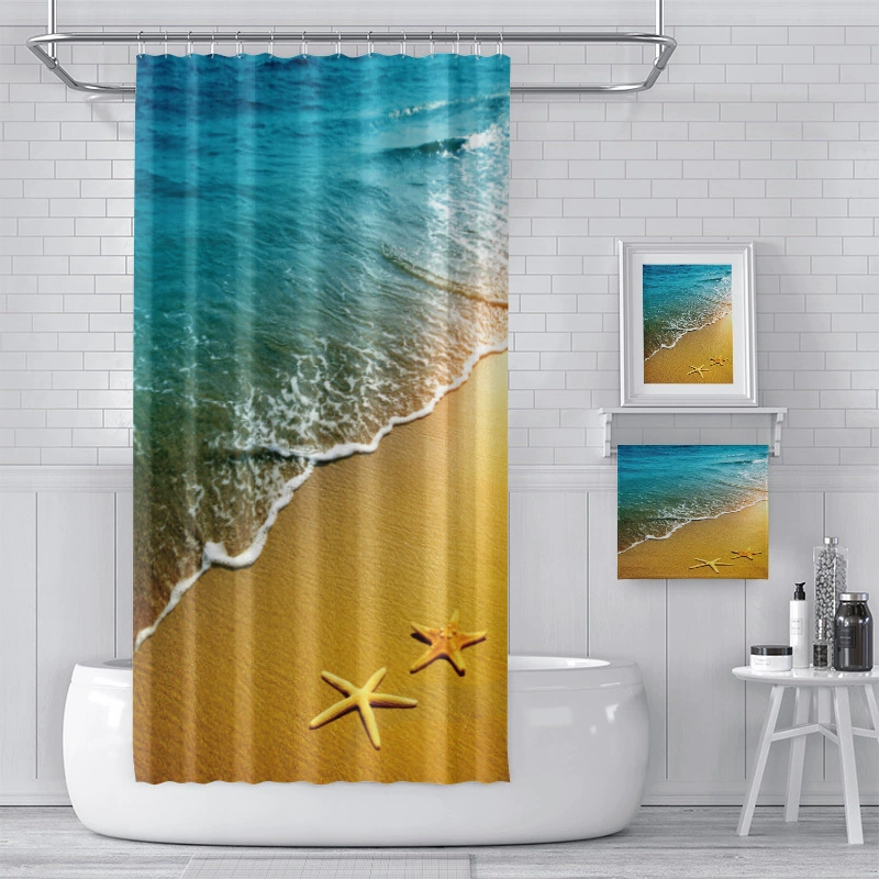 (Транеоператорская торговля), водостойкая занавеска, Amazon, 3D