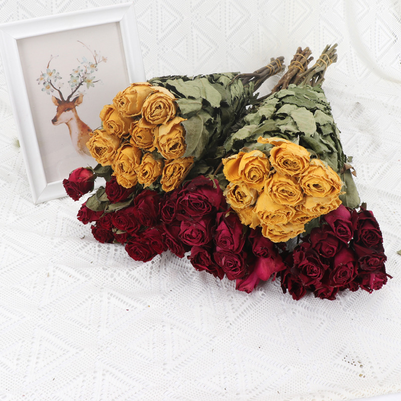 Bouquet de fleurs séchées pour décoration maison style forest_voghion.com