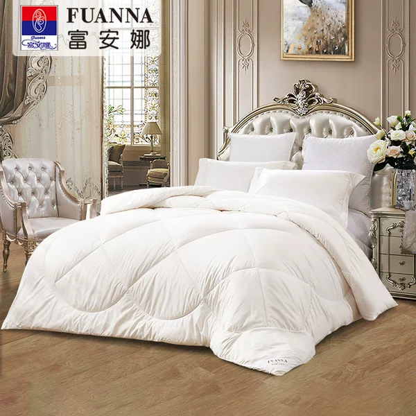 Fuanna New Zealand Imported Wool Quilt, Thickened and Warm Winter Quilt for Home and Dormitory Use, Suitable for Spring and Autumn, Universal Quilt Core