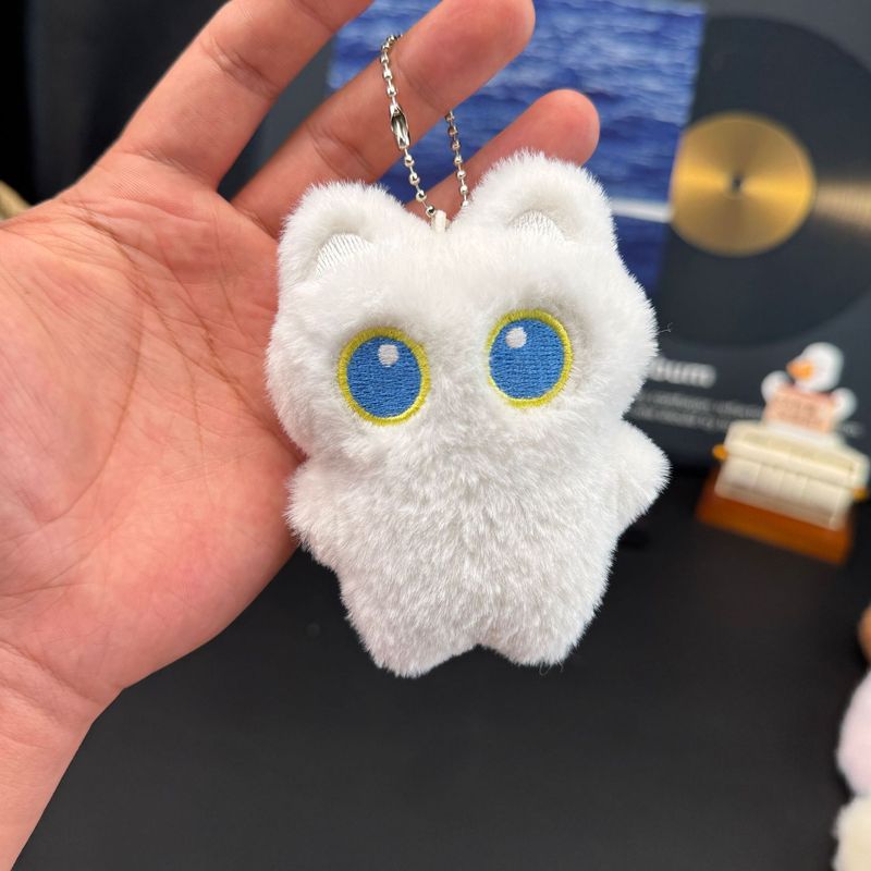 新しい漫画バターベアペンダントウサギぬいぐるみペンダントかわいいドライキャット人形きしむ卸売|undefined