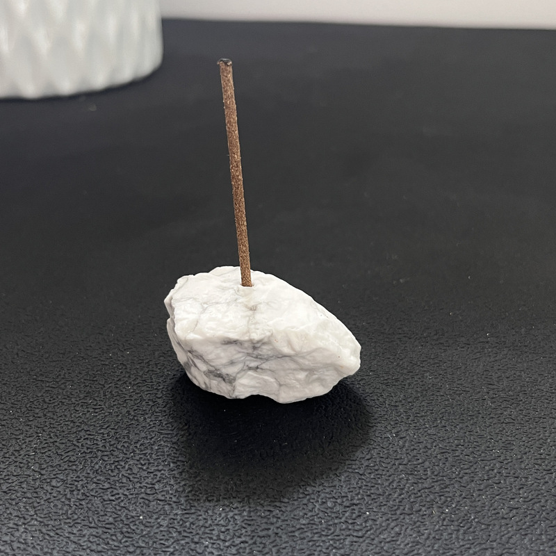 天然水晶原石香插底座摆件家居装饰品小众供佛香架线香创意礼品|undefined