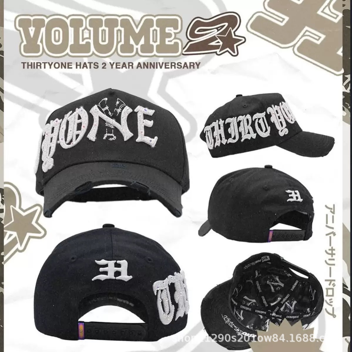 2025 explosión spot DANDY moda hip-hop tendencia gorra gorra de béisbol ajustable comercio exterior transfronterizo al por mayor