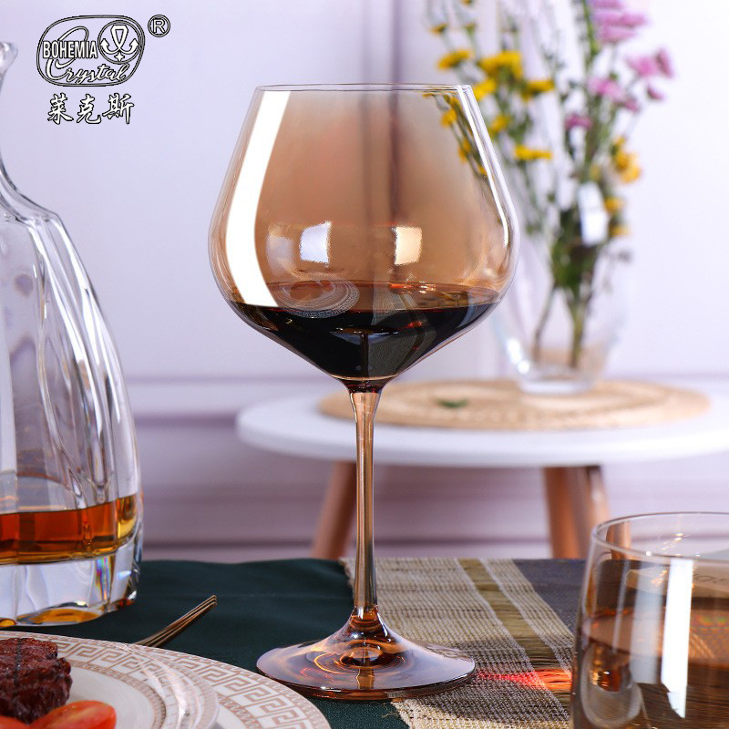 Checo Lexus cristal sin plomo borgoña tazas de vino vino vino tazas de brandy tazas de agua hotel doméstico al por mayor