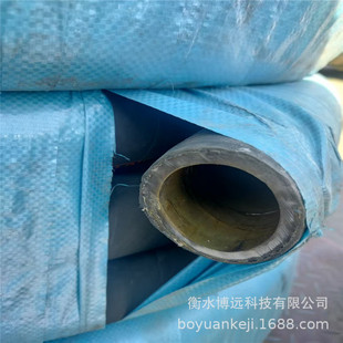 Mining Large Diameter Suction Hose, Flange Connection Spray Mortar Pipe, High Wear-Resistant Sandblasting Mud Hose