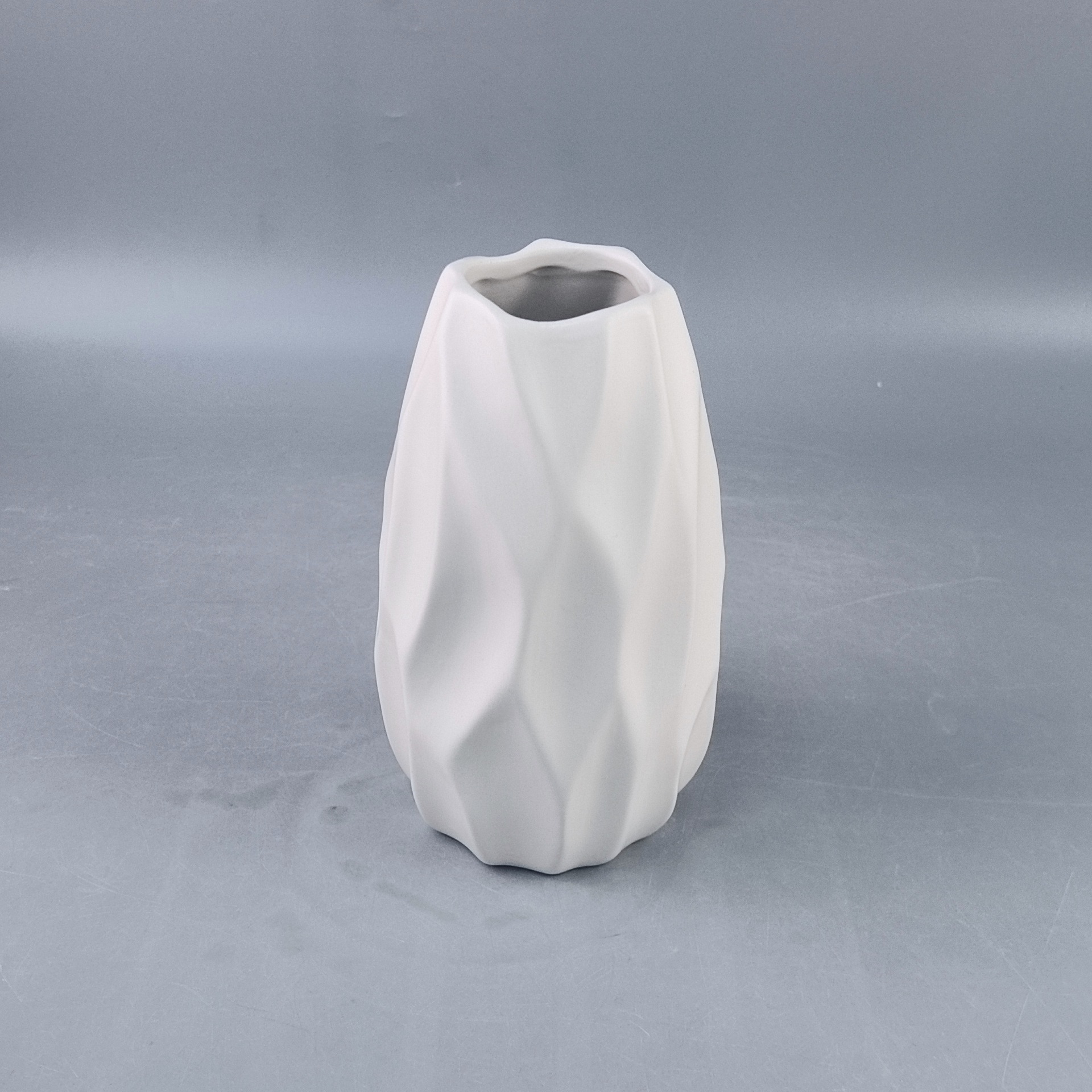 Florero de cerámica simple personalizado