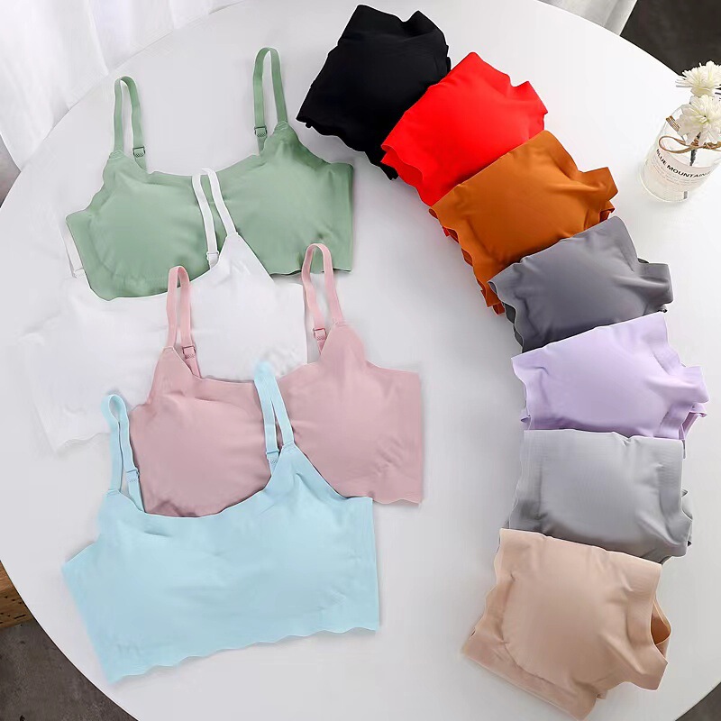 Shangpin relief second generation seamless no steel ring gathered sleep plus size shock vest yoga sports underwear women bra Shangpin relief second generation seamless no steel ring gathered sleep plus size shock vest yoga sports underwear women bra
