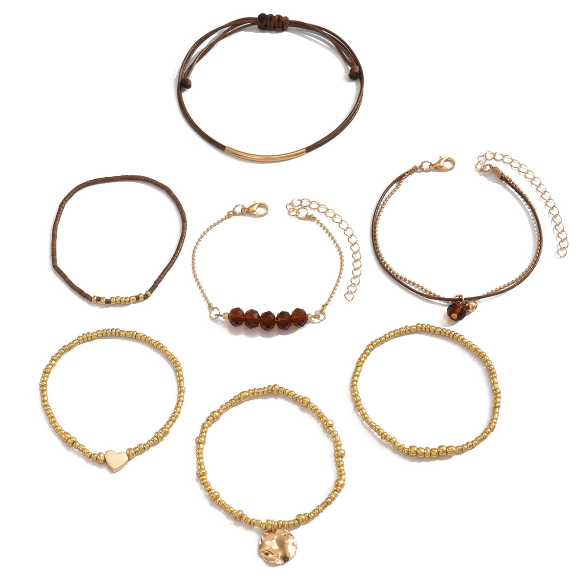 Minimalist Stackable Layered Bracelet Hypoallergenic Jewellery_voghion.com